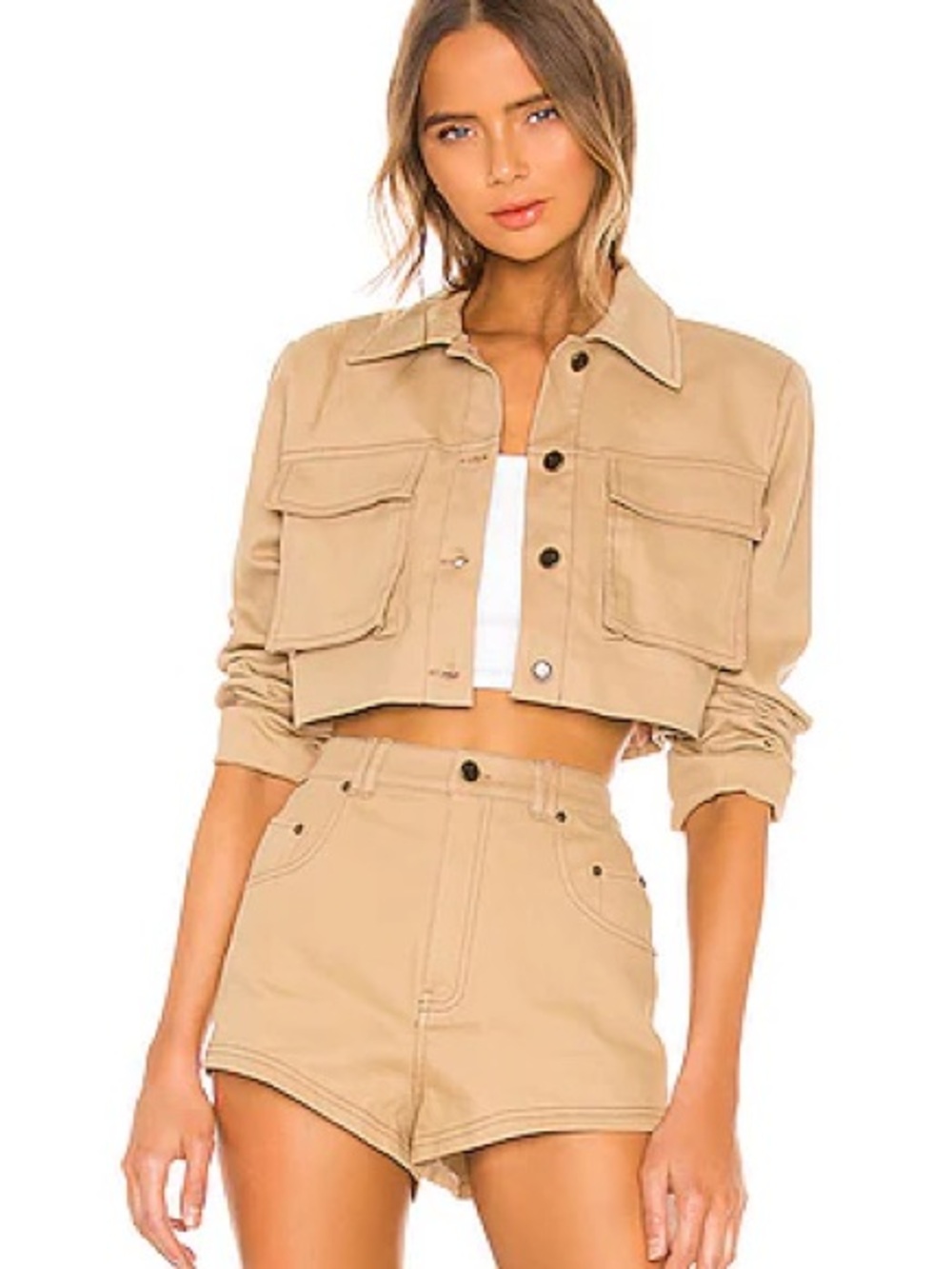 Hours UNION CROPPED JACKET